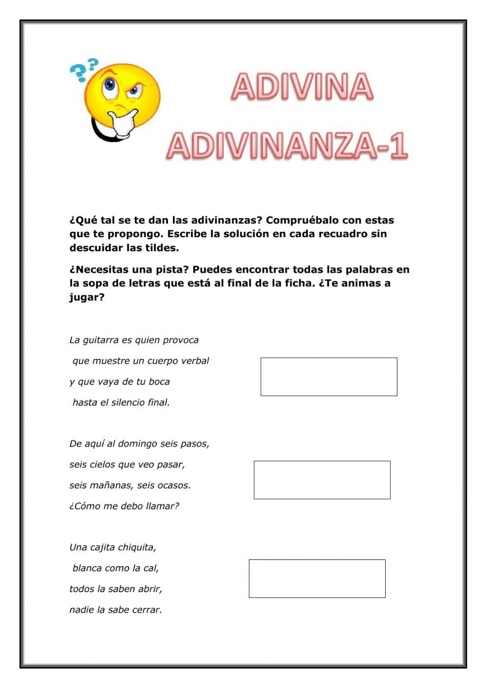 Adivina adivinanza-1