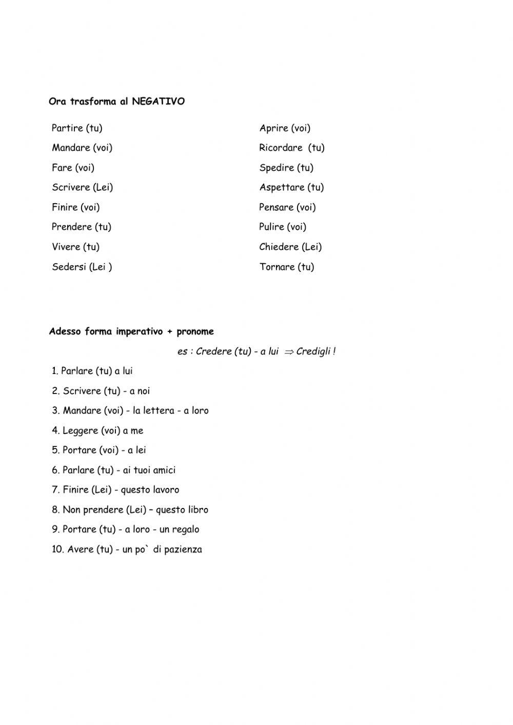 Imperativo di cortesia