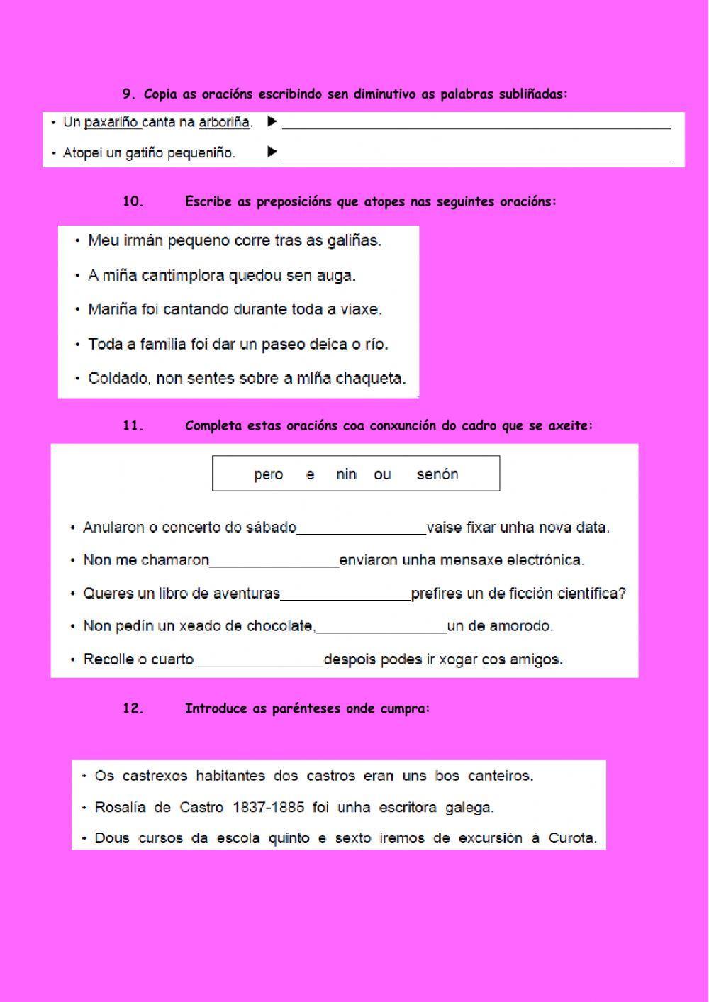 Ficha lingua tema 13