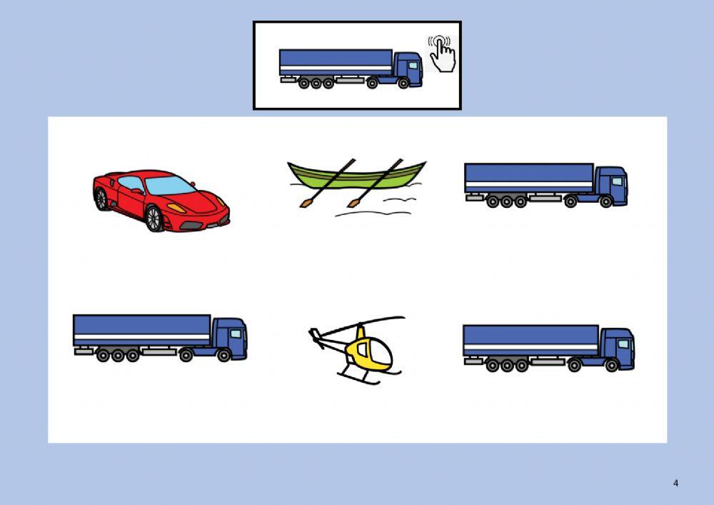 Busca el transporte igual