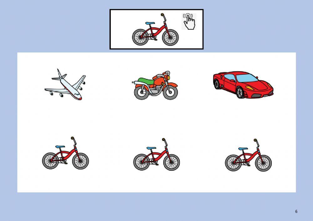 Busca el transporte igual