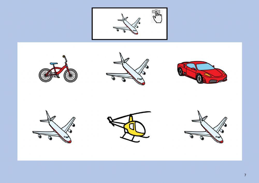 Busca el transporte igual