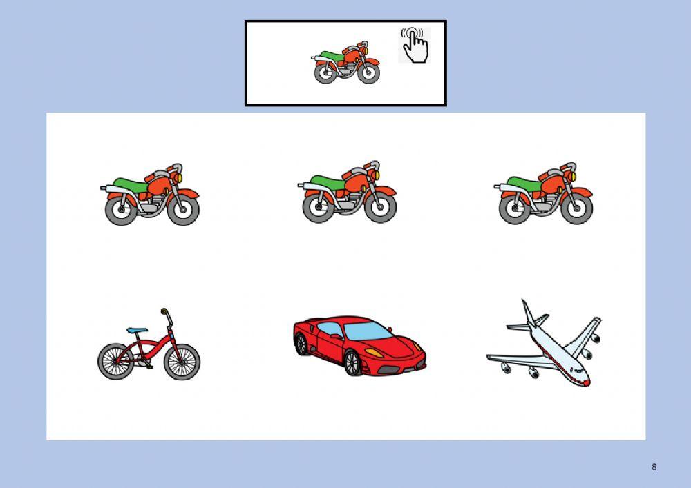 Busca el transporte igual