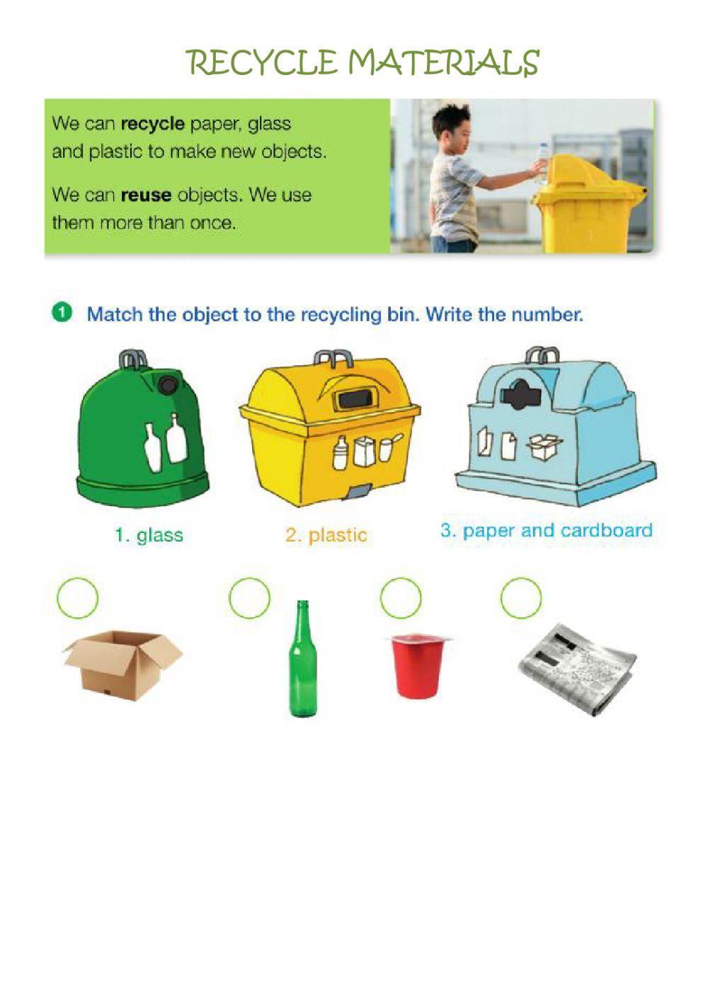 Materials & recycling