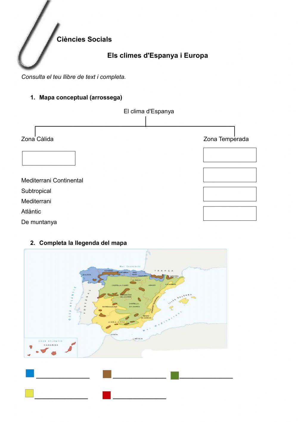 Climes d'Espanya i Europa