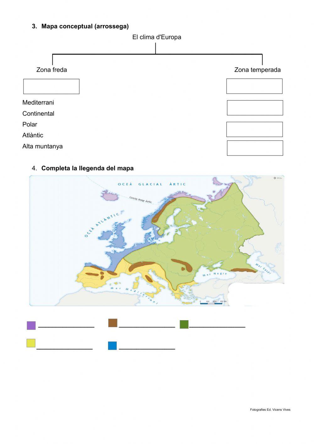 Climes d'Espanya i Europa