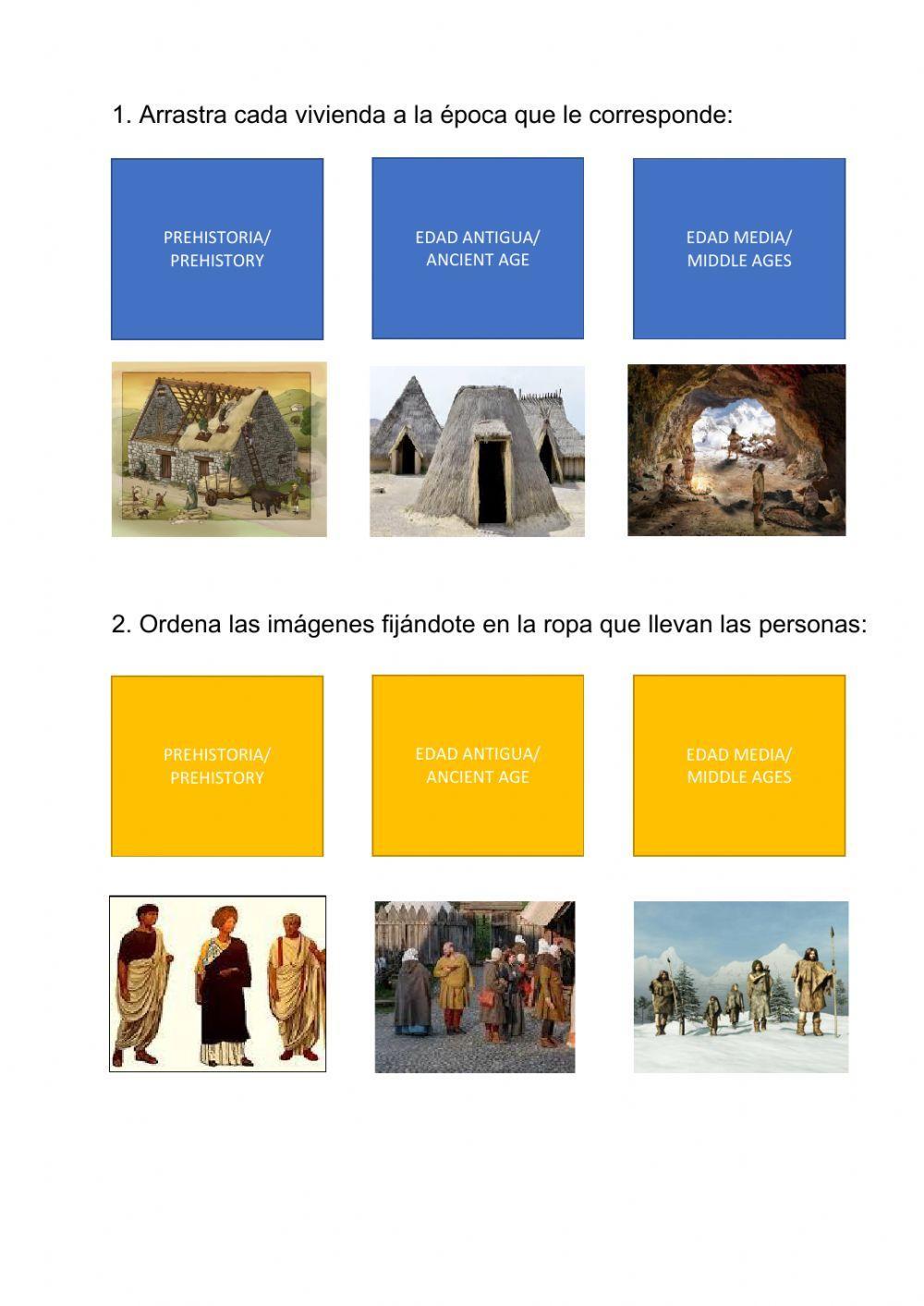 De la Prehistoria a la Edad Media