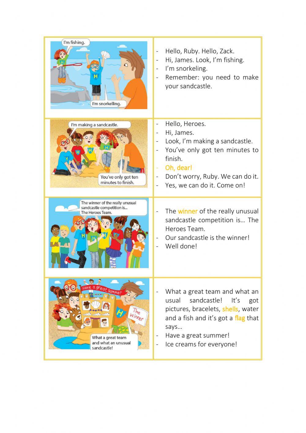 An unusual sandcastle