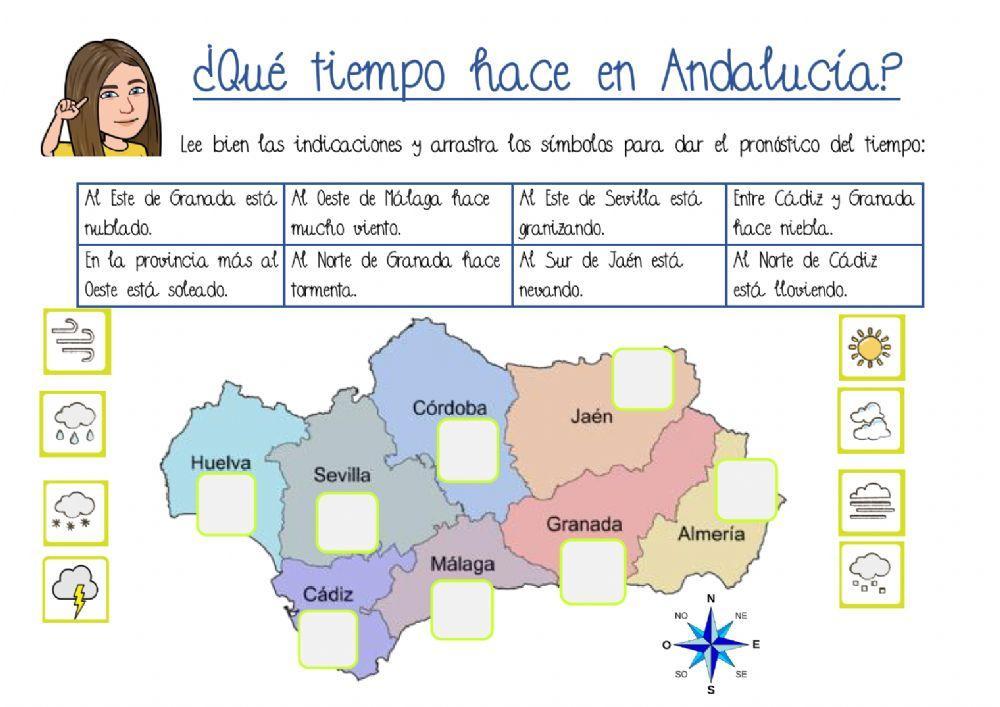 ¿Qué tiempo hace en Andalucía?