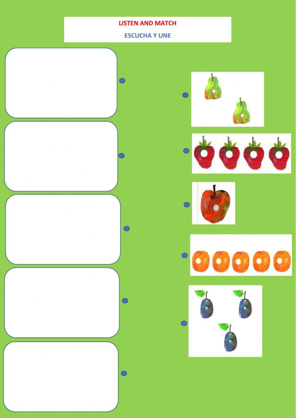 The very hungry caterpillar