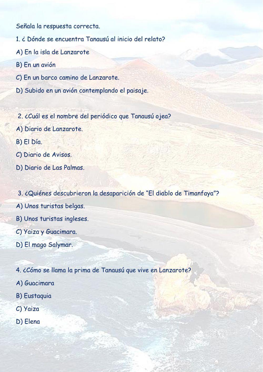 Tanausú y la montaña de fuego