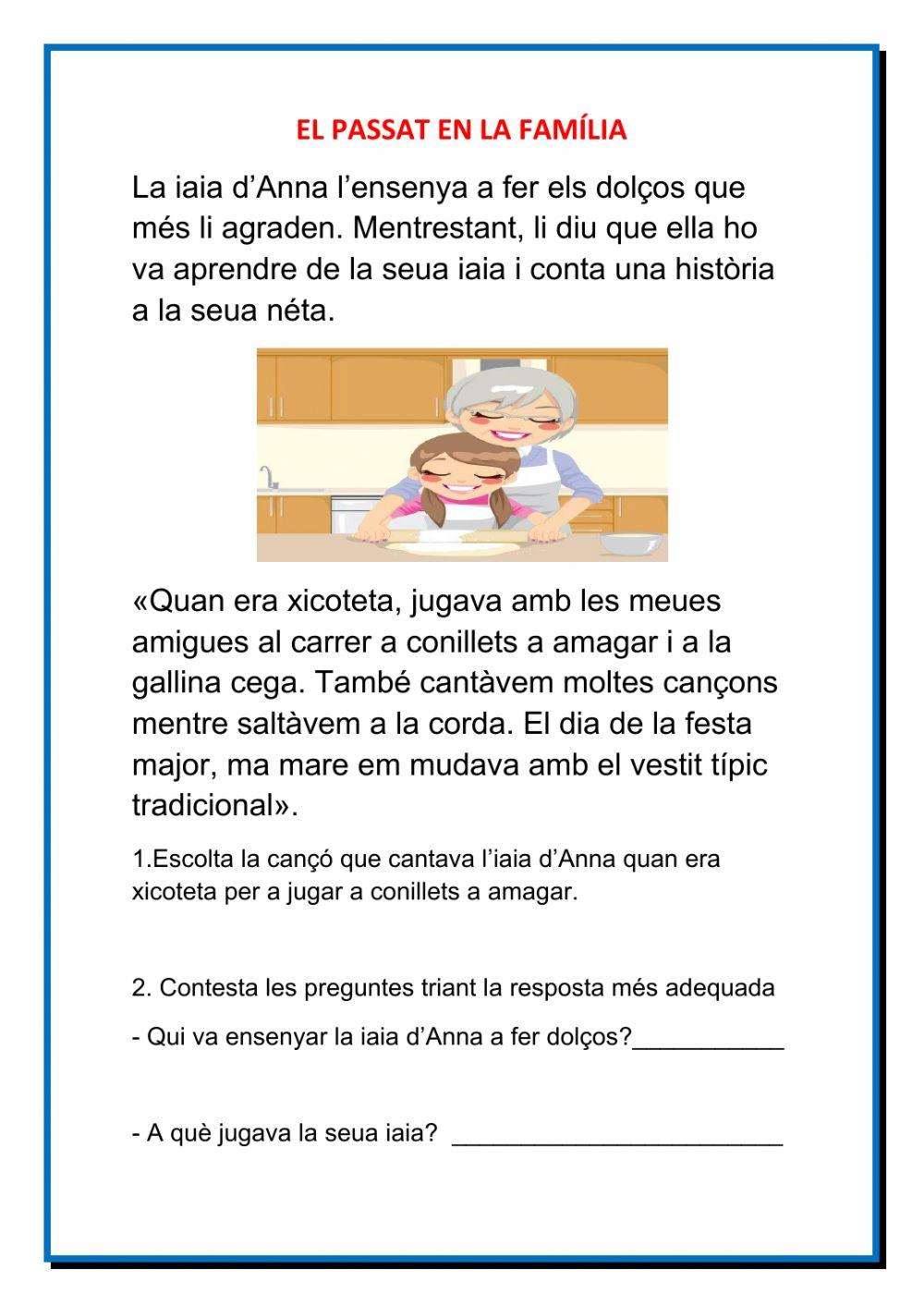 El passat en la família