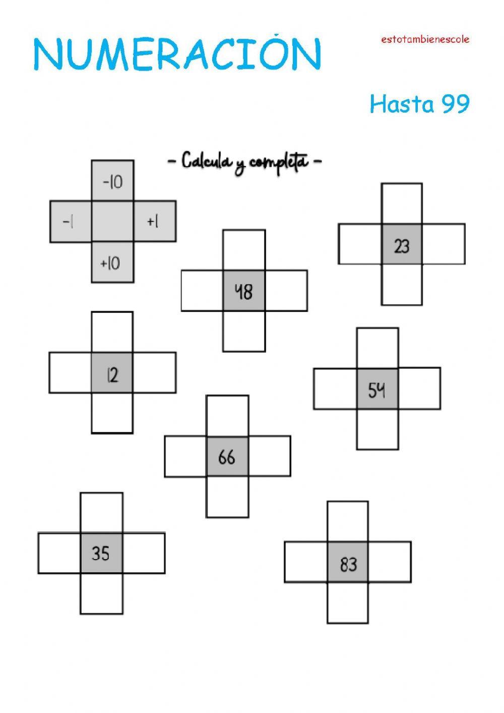 Numeración hasta 99 (2)