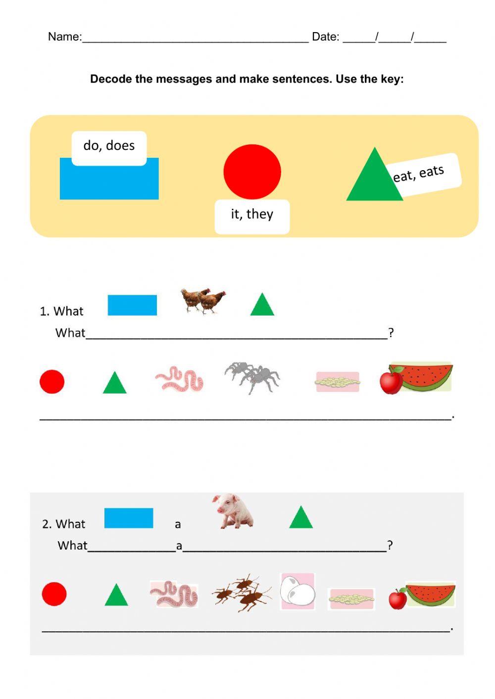 What do these animals eat 2?