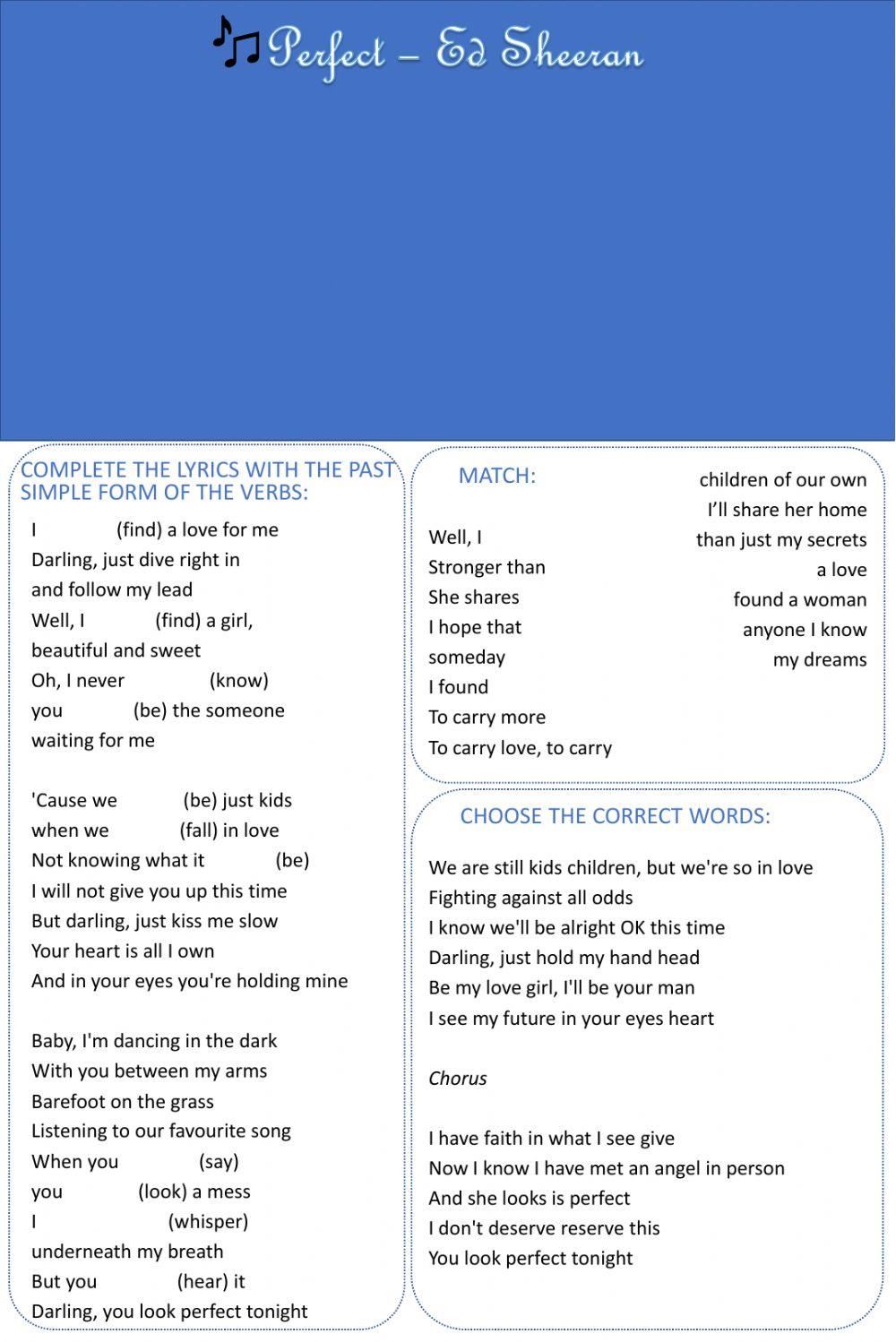 Ed Sheeran - Perfect