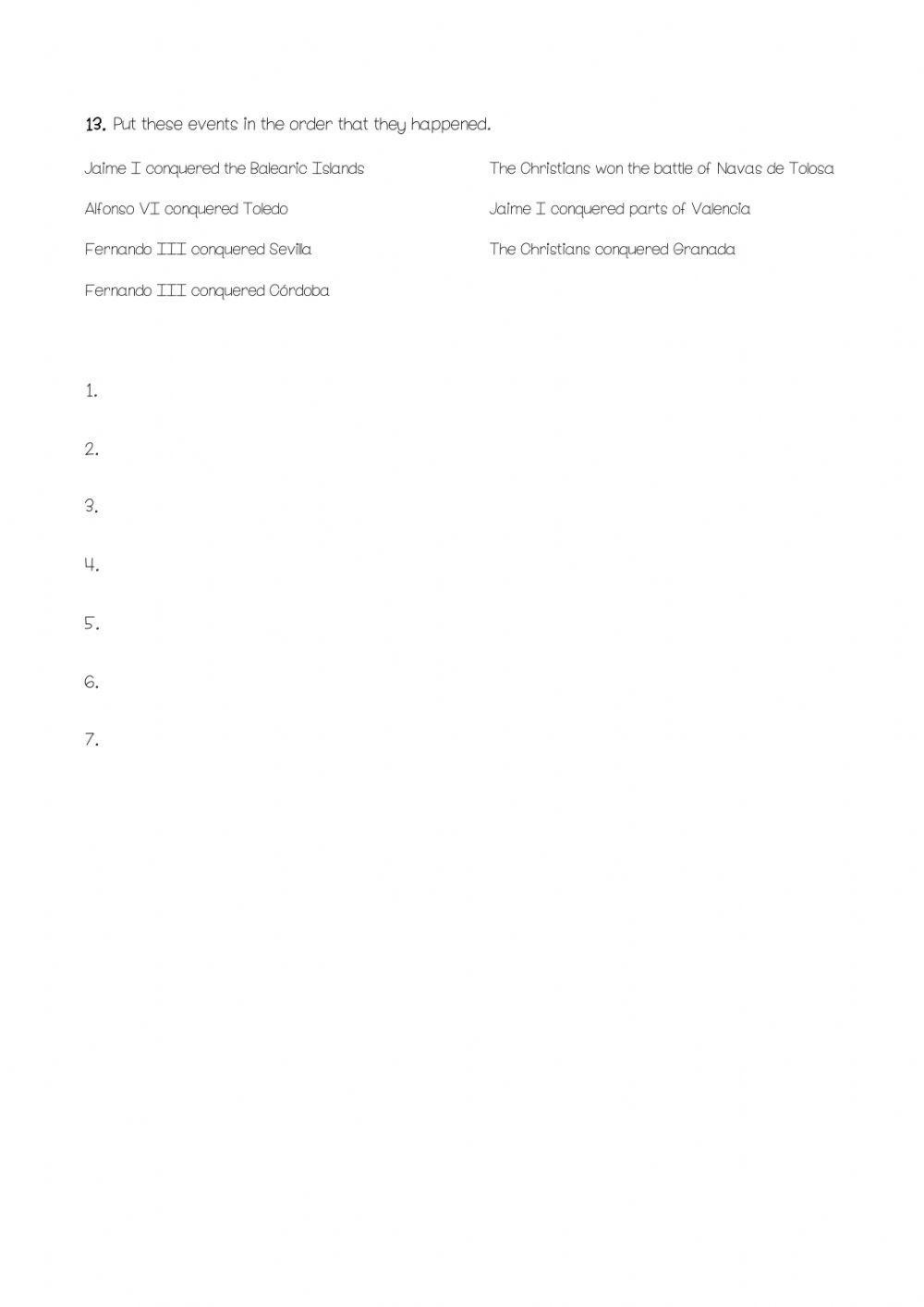 SPAIN IN THE MIDDLE AGES