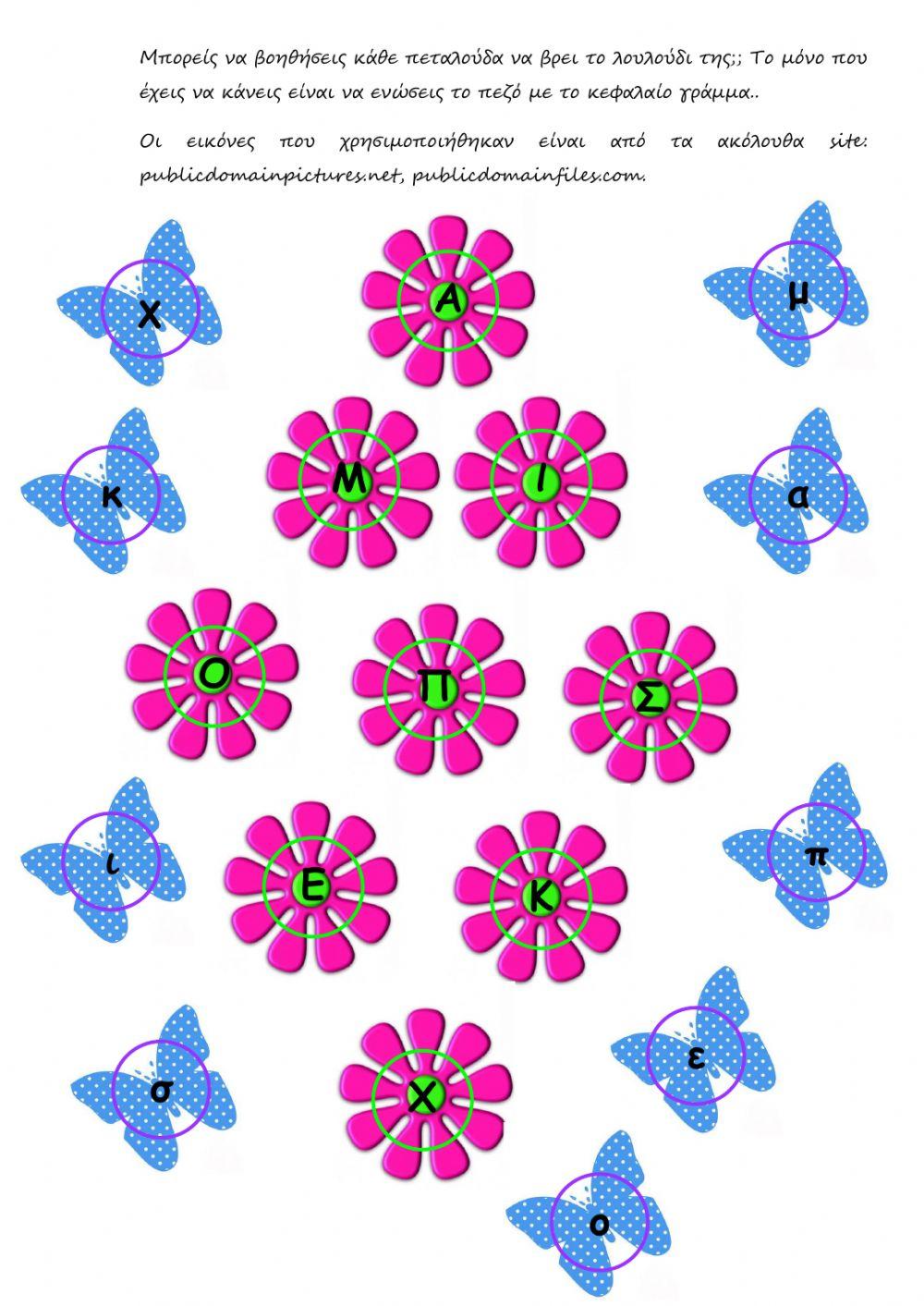 Αντιστοίχιση πεζά-κεφαλαία