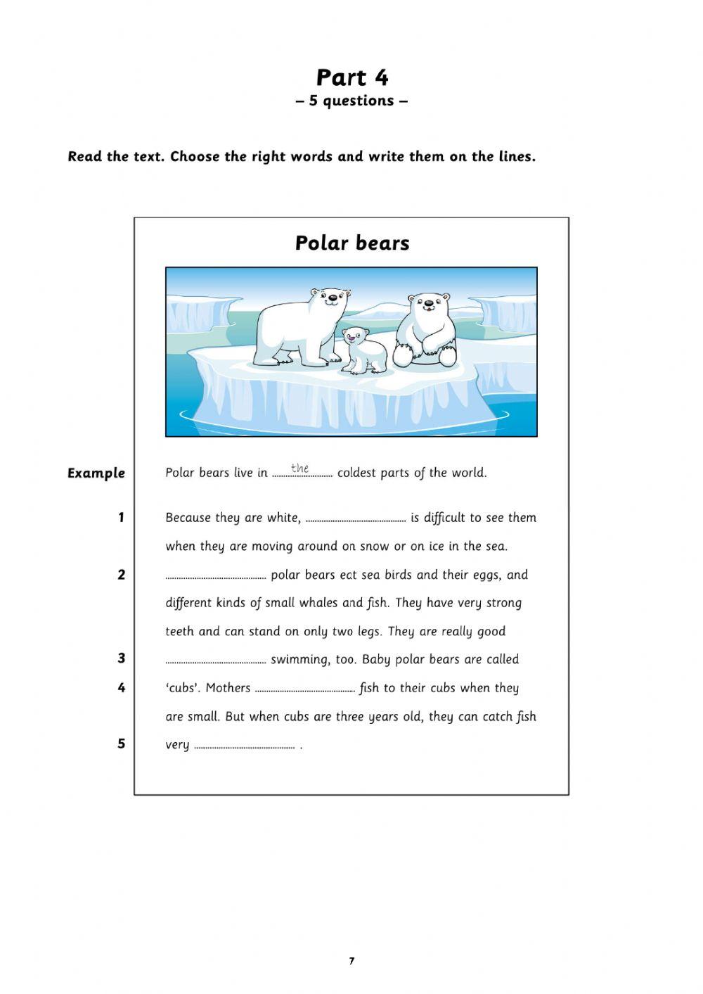 Movers interactive reading and writing Part 1-4