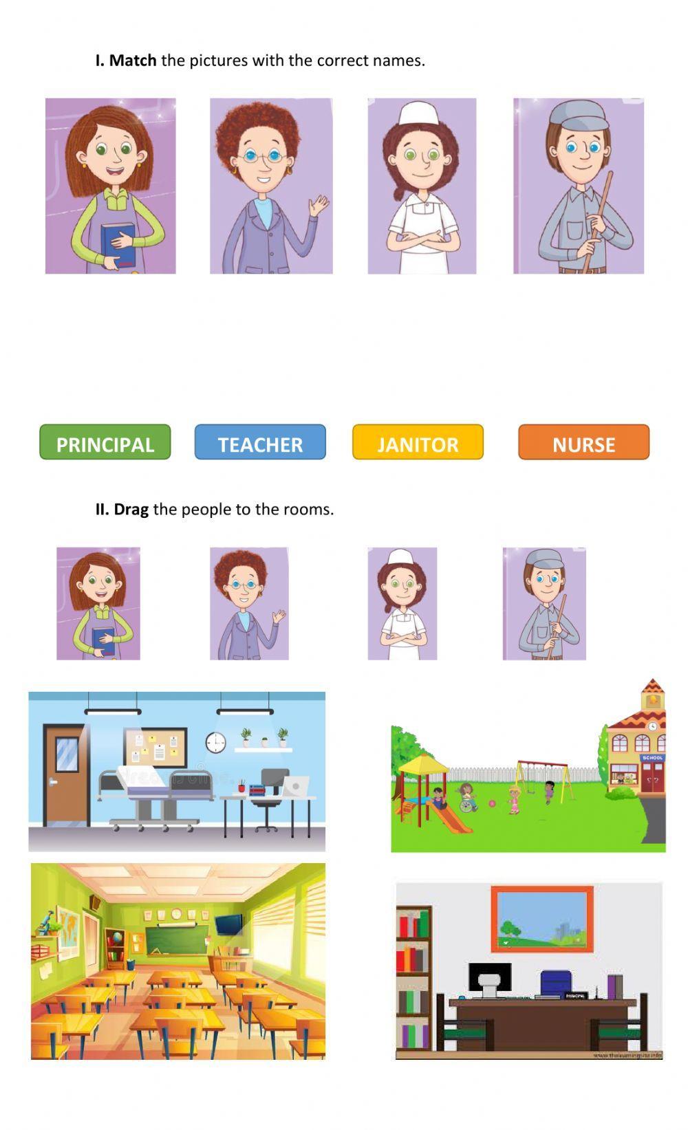 People who help us at school