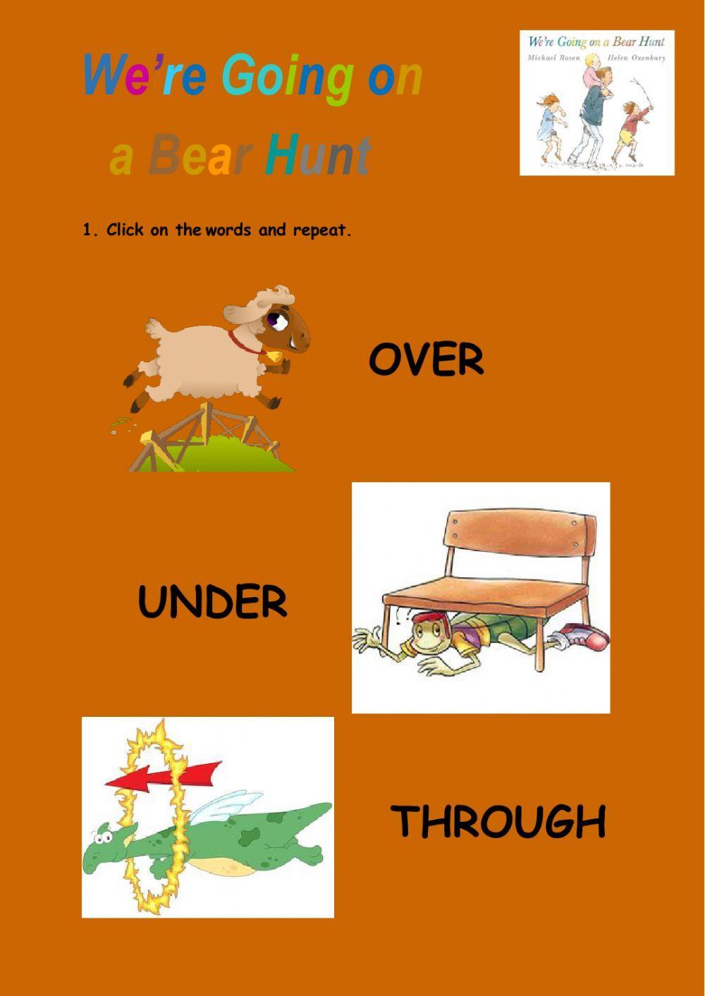 We're going on a bear hunt