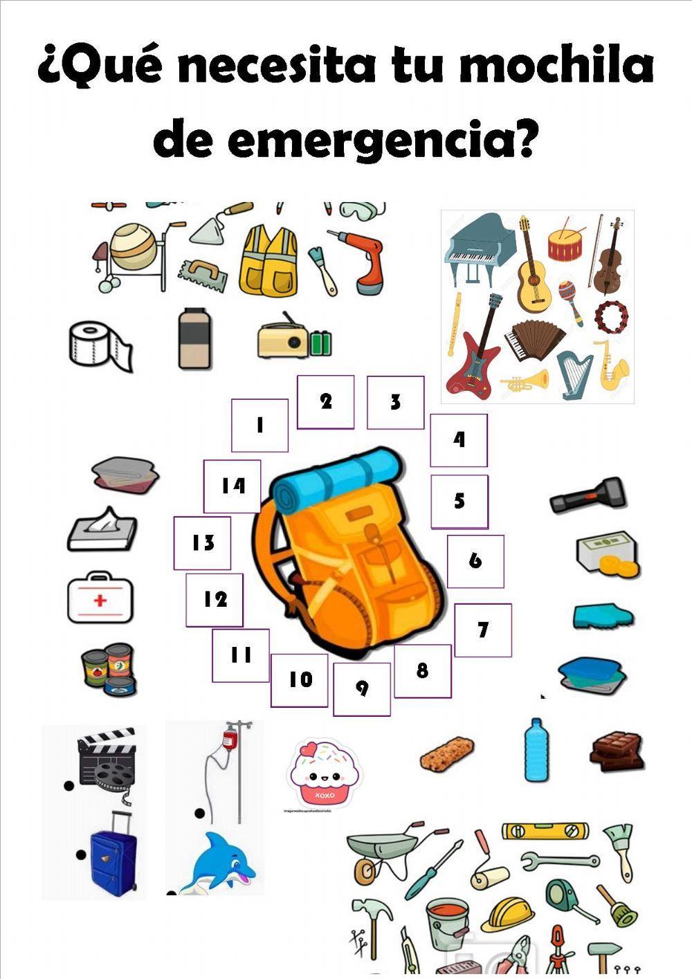 La mochila de emergencia
