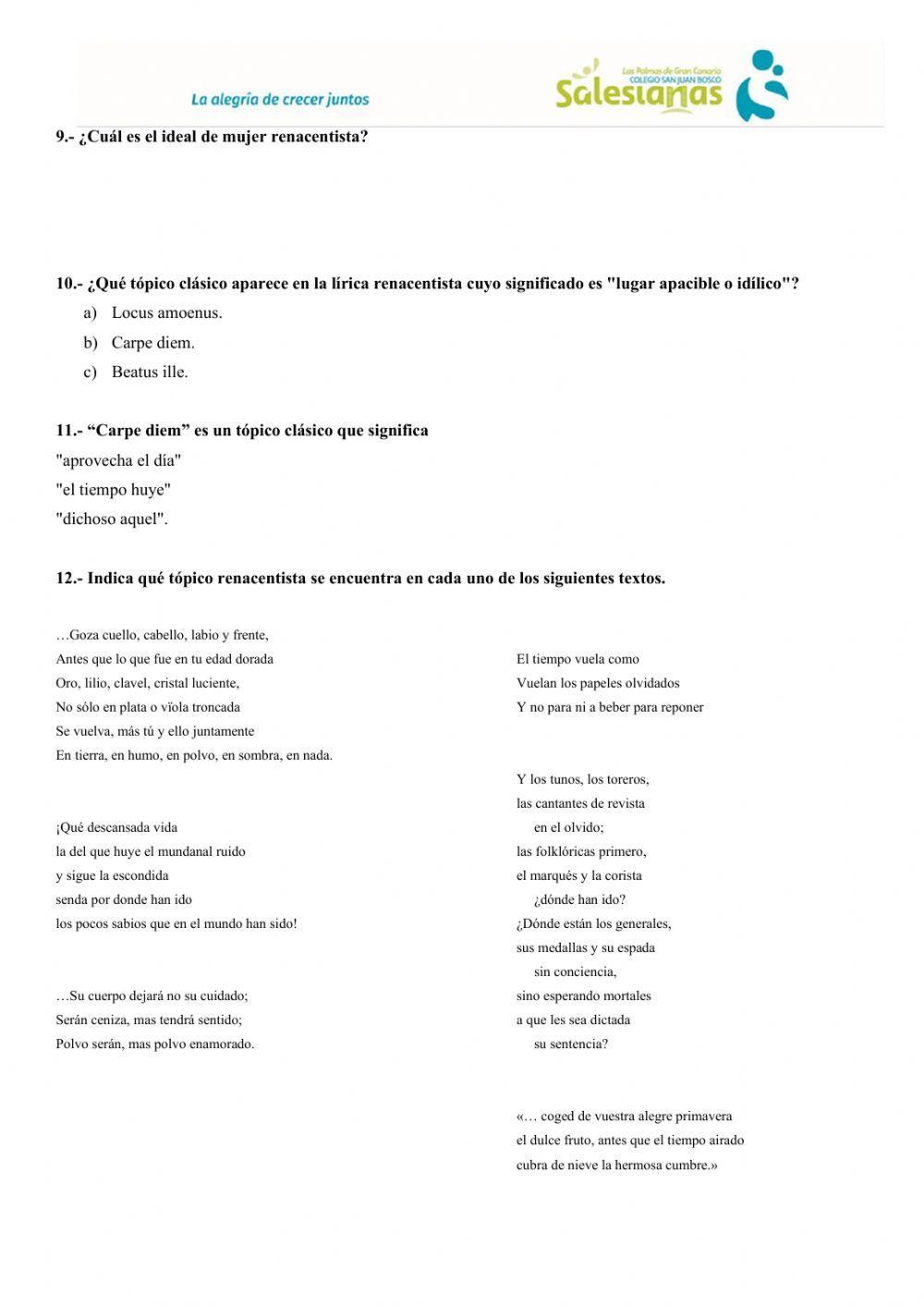 Repasamos el Renacimiento (I)