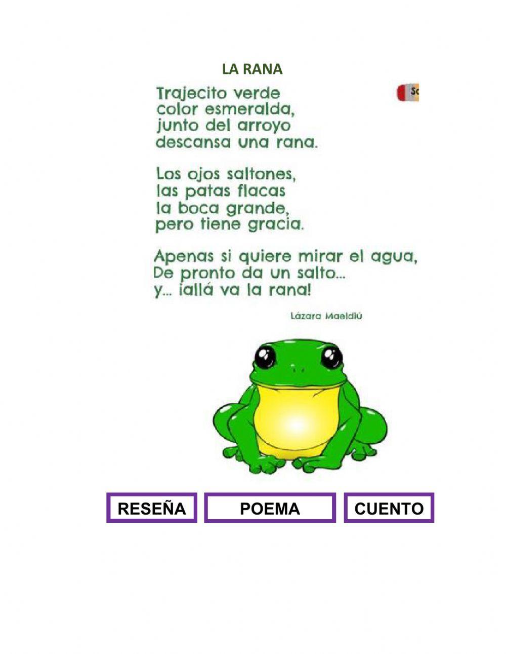 Reconocimiento de tipos de textos