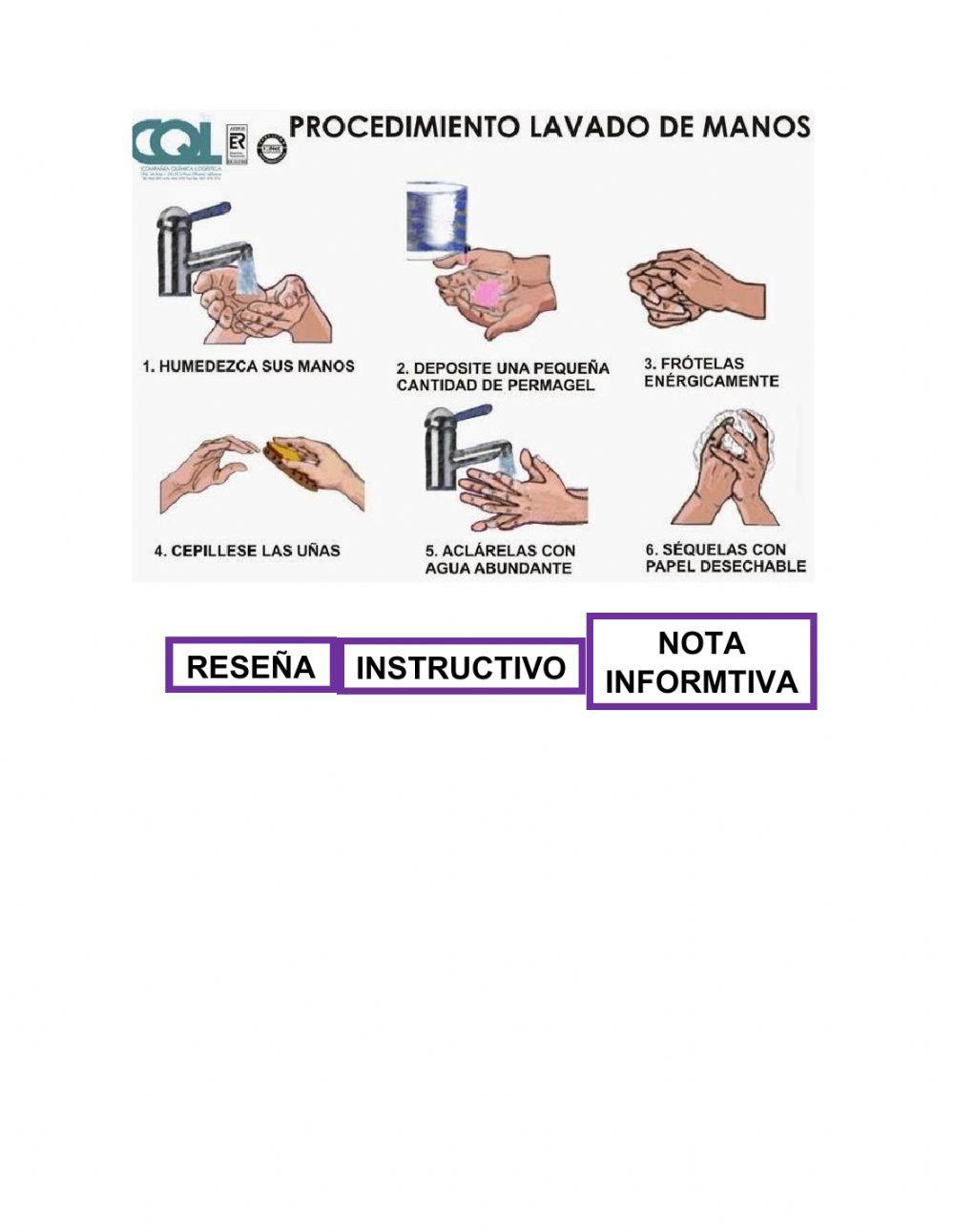 Reconocimiento de tipos de textos