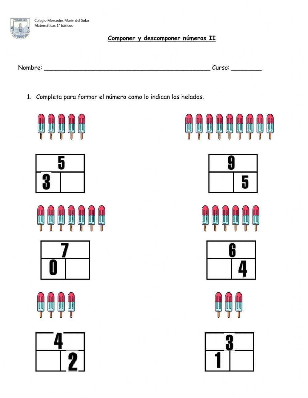Descomposición numérica