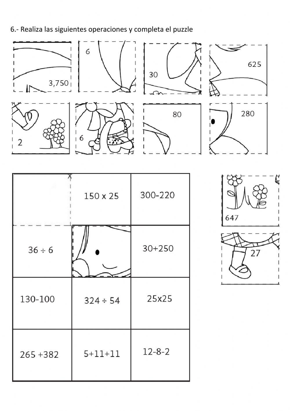 Los insectos+operaciones