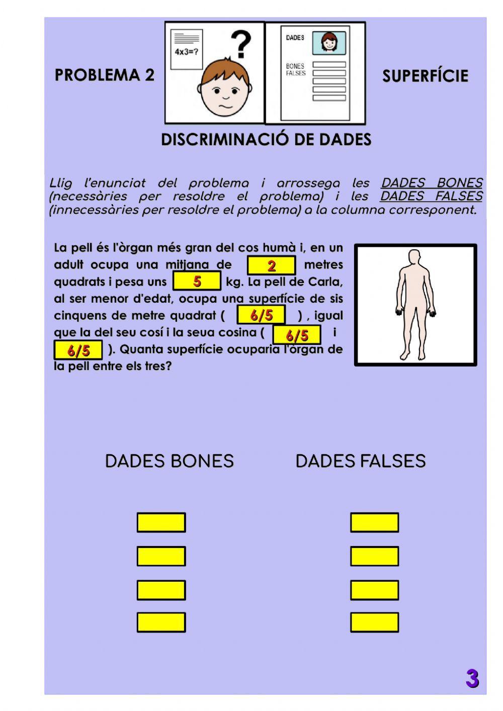 Problemes Unitats de Superficie