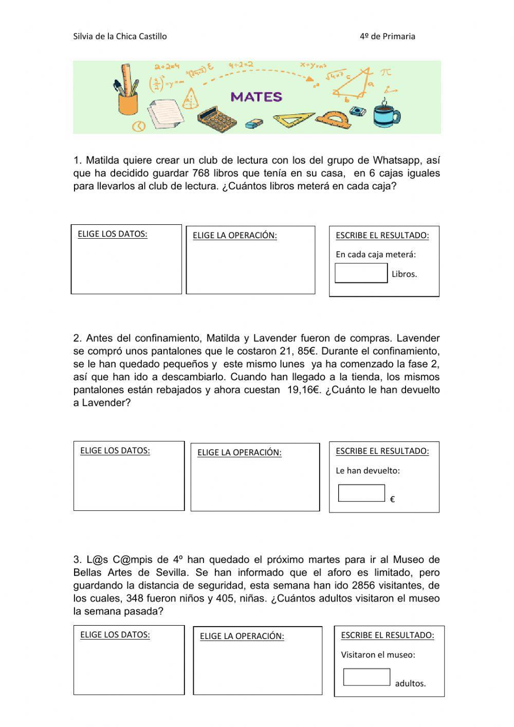 Problemas matemáticos