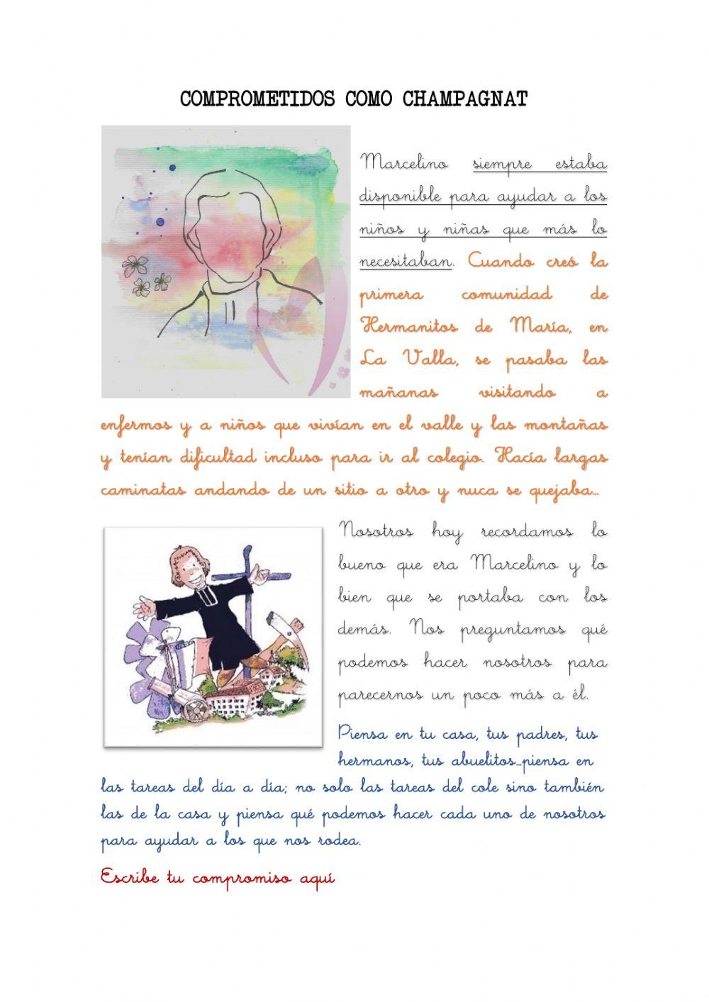 Compromiso como Marcelino Champagnat