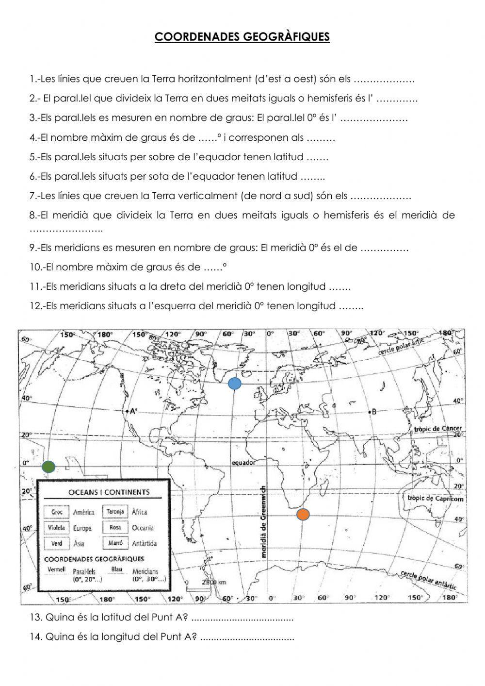 Coordenades Geogràfiques