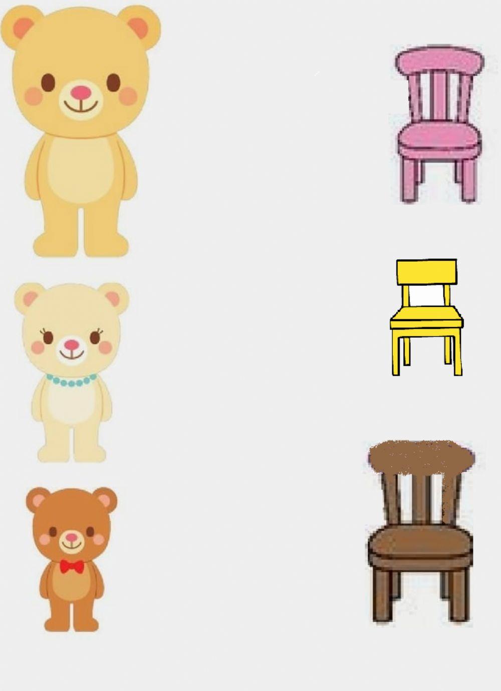 Gli orsi e le sedie