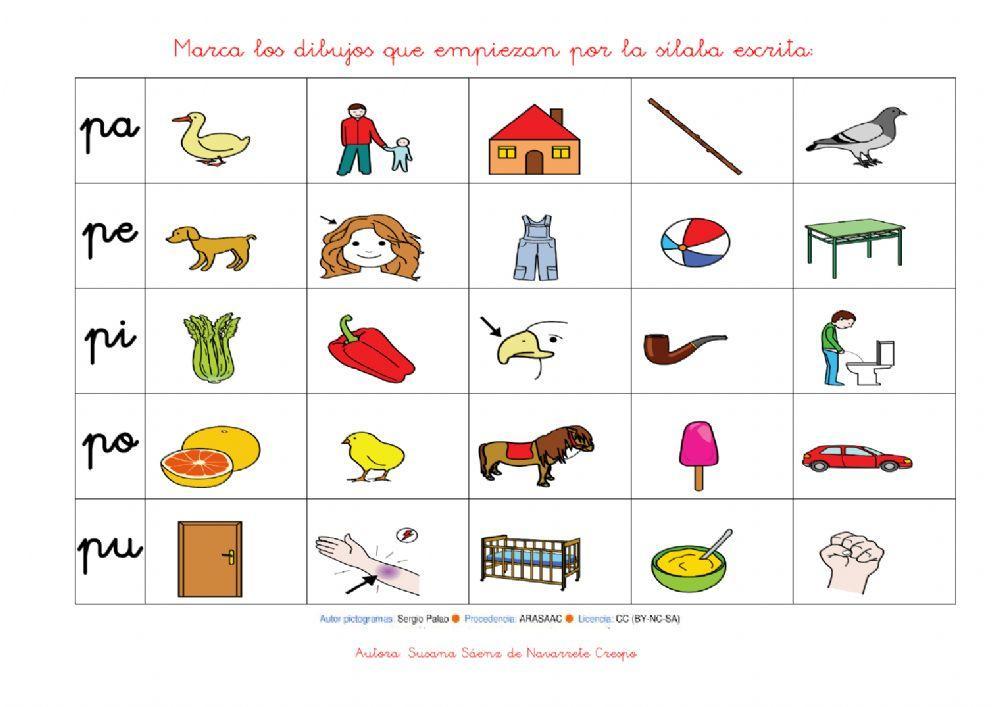 Pa-pe-pi-po-pu conciencia fonológica