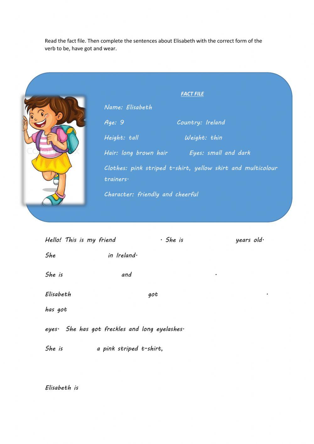 Personal description