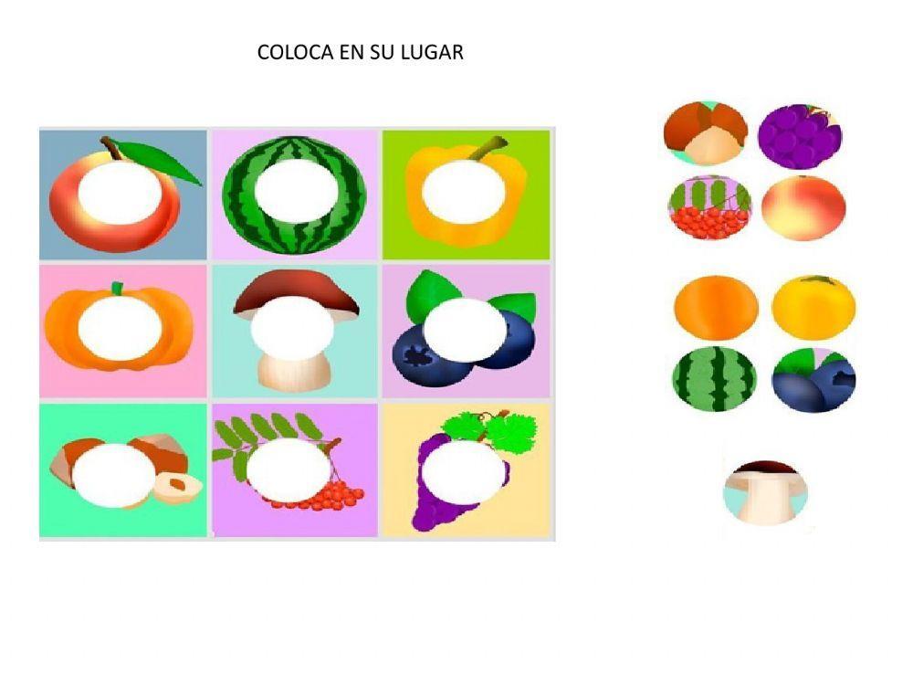 Coloca en su lugar Coloca en su lugar