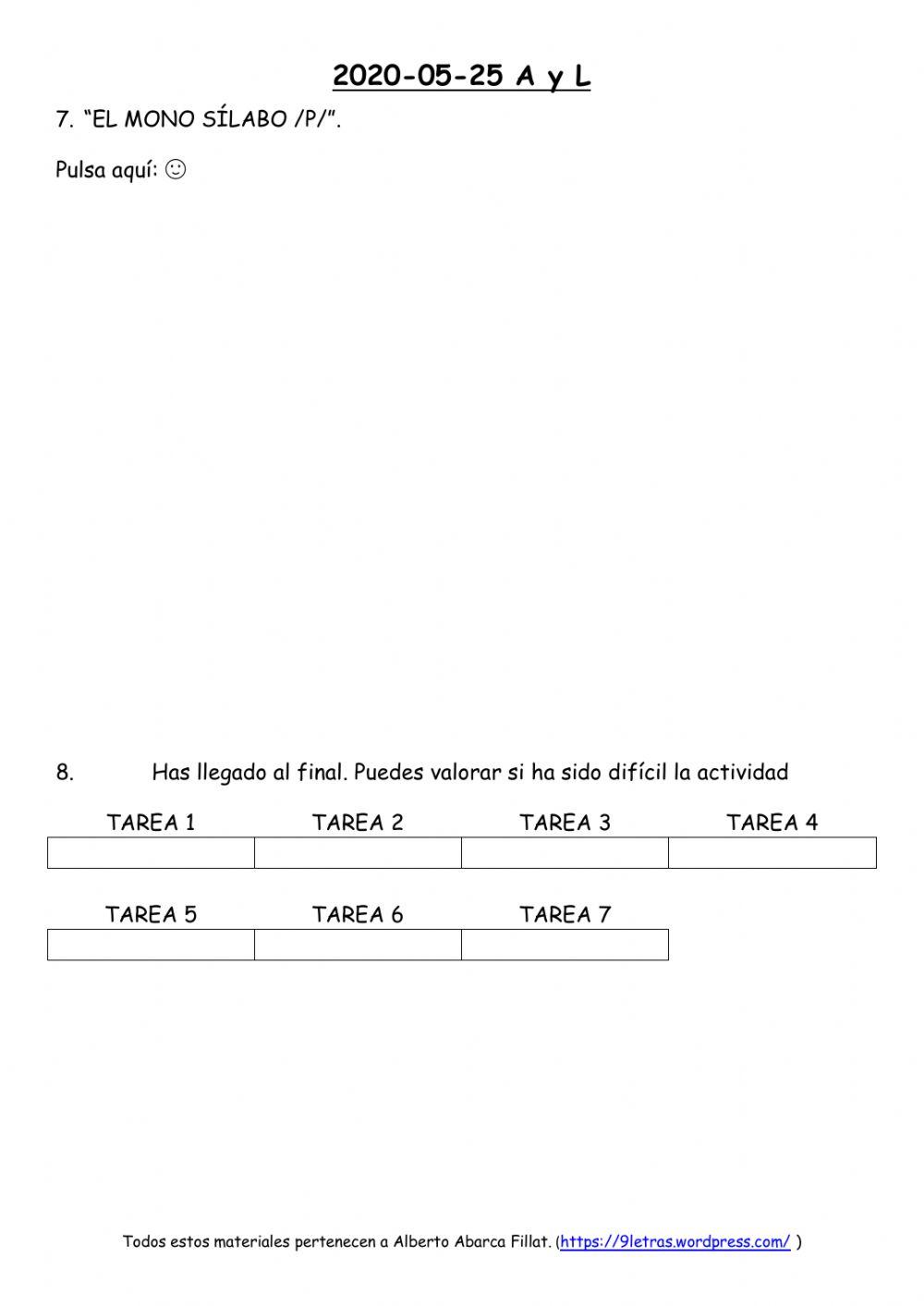 2020-05-25 silabas, lectoescritura l -p - vocales