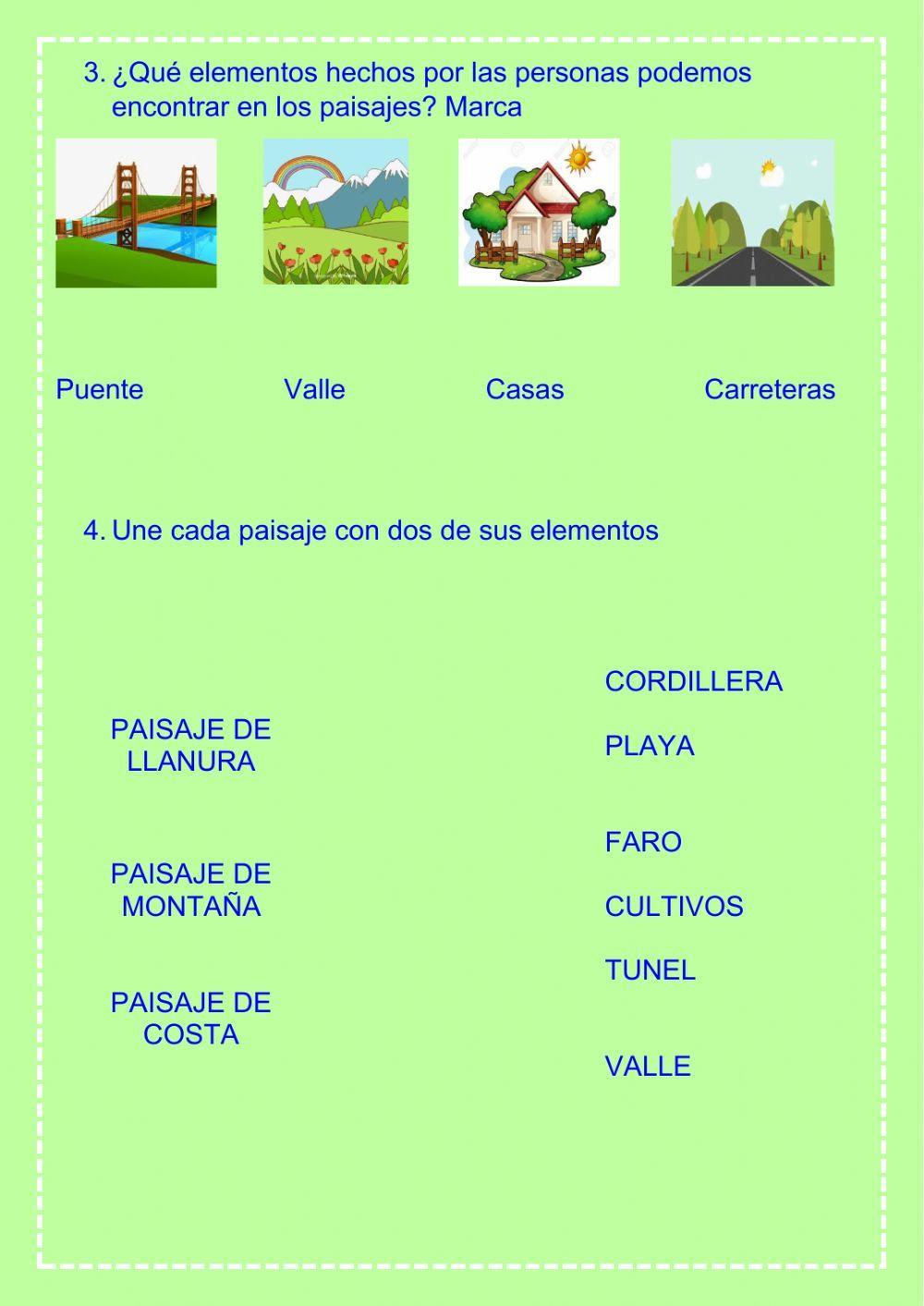 Control Los paisajes