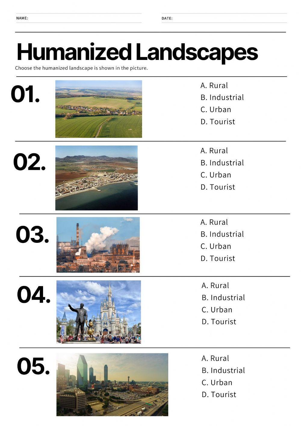 Humanized Landscapes