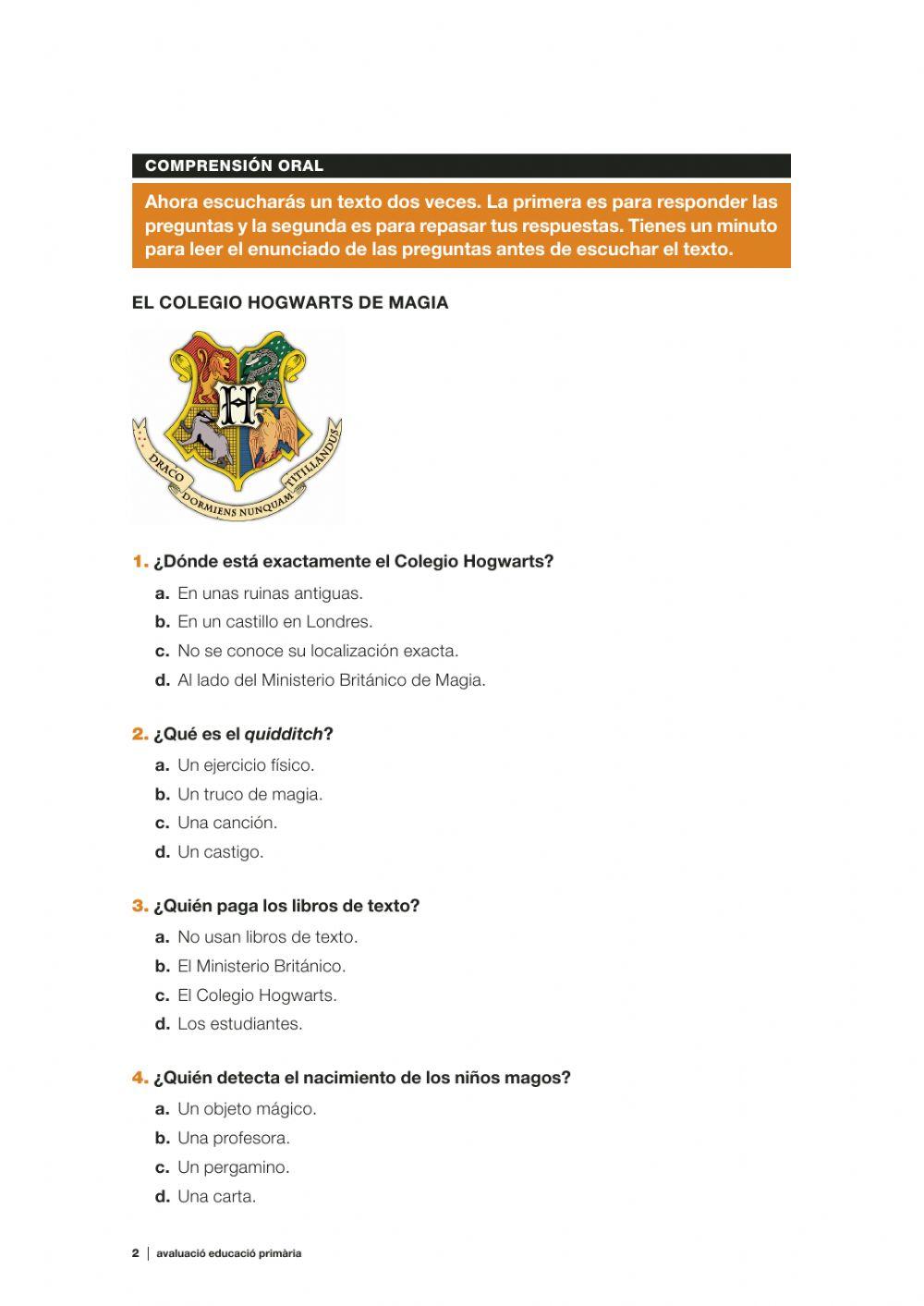 Competència lingüística en llengua castellana