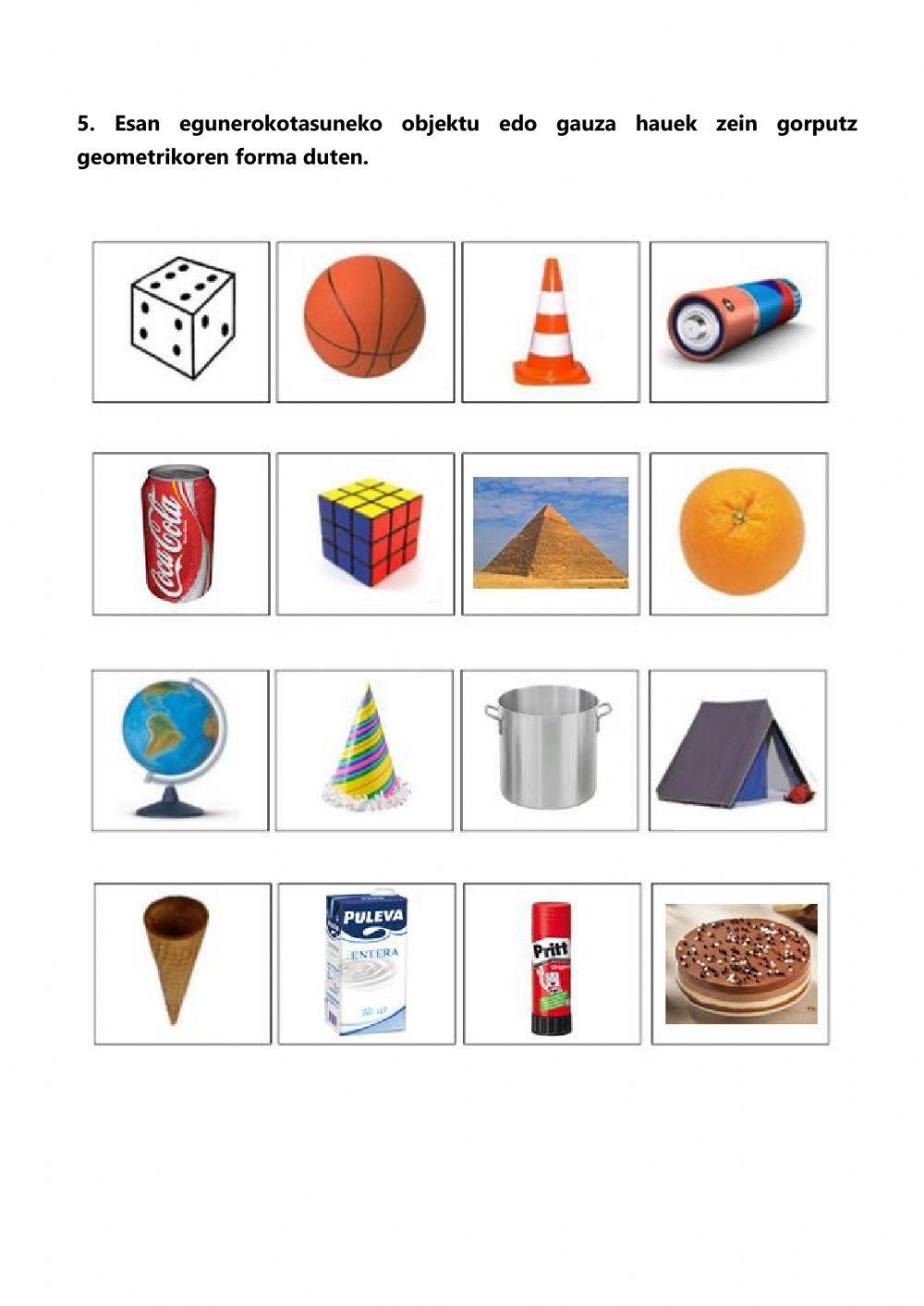 Gorputz geometrikoak (2)