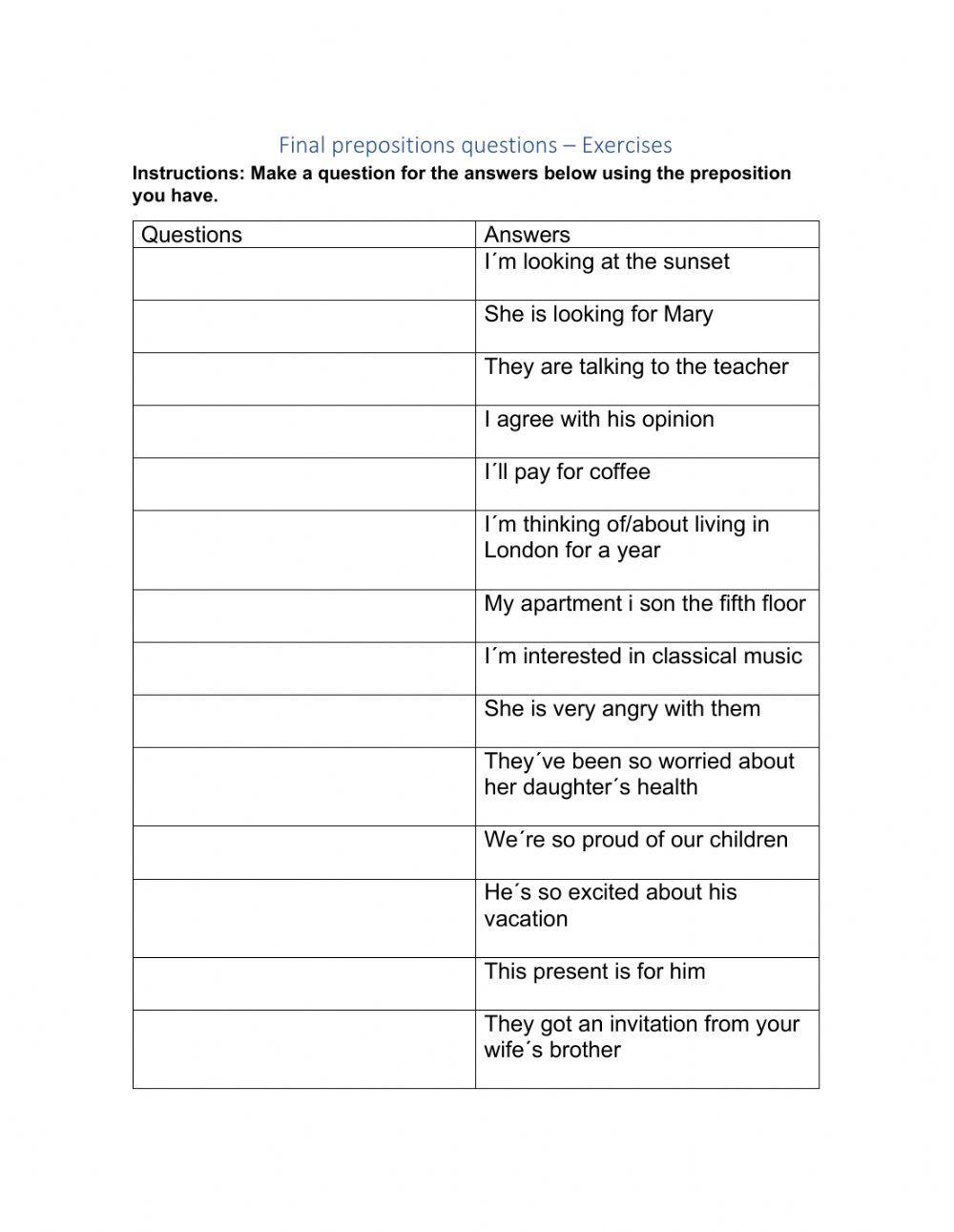 Prepositions at the end of a question