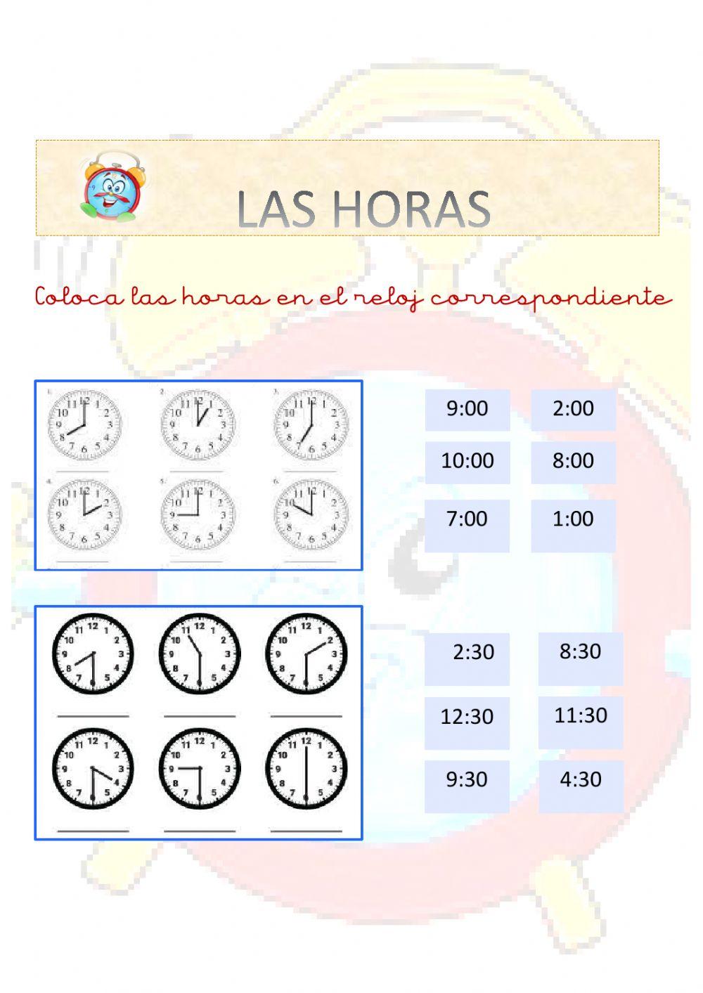 Las horas