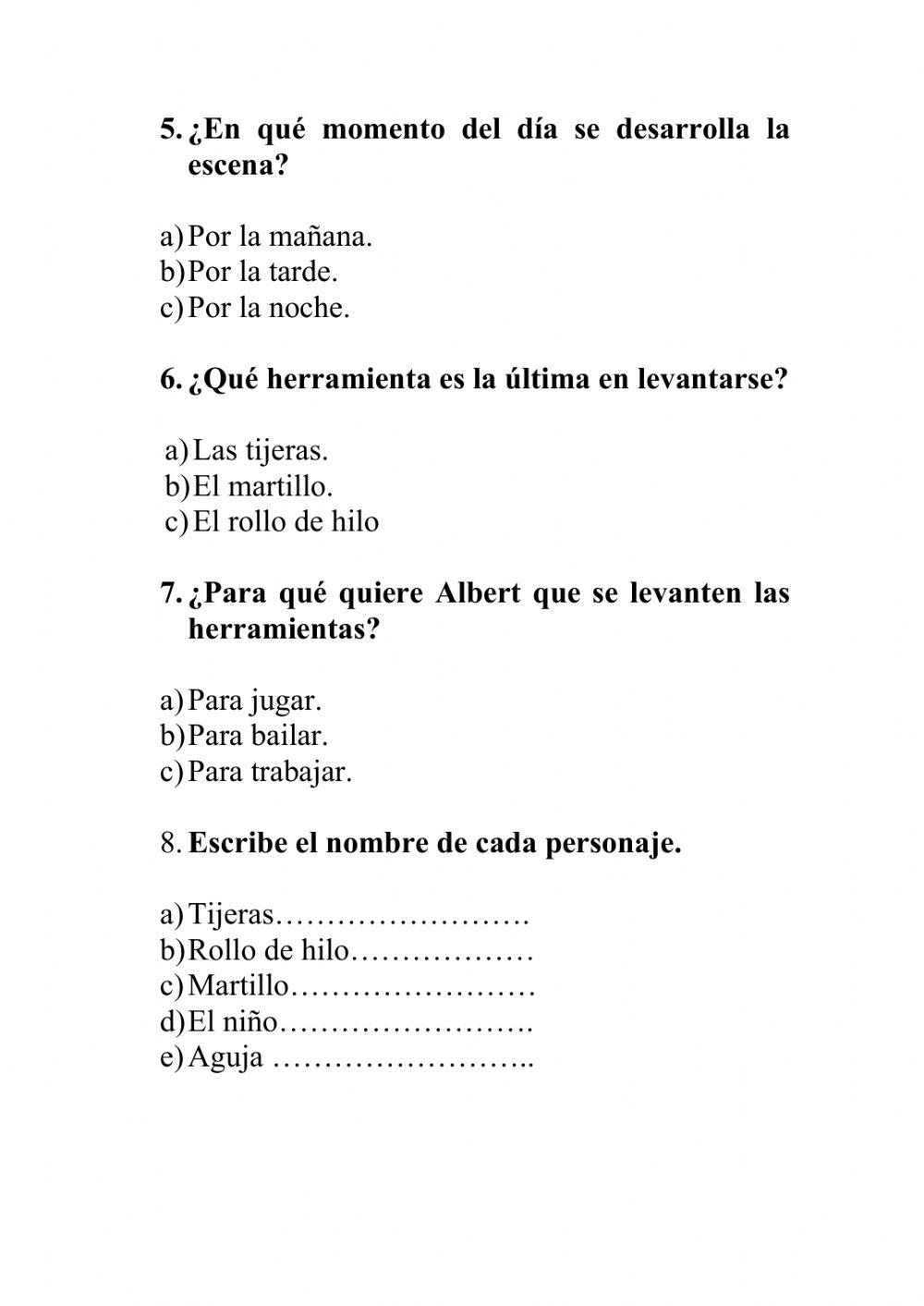 Compresión Lectora tema 11
