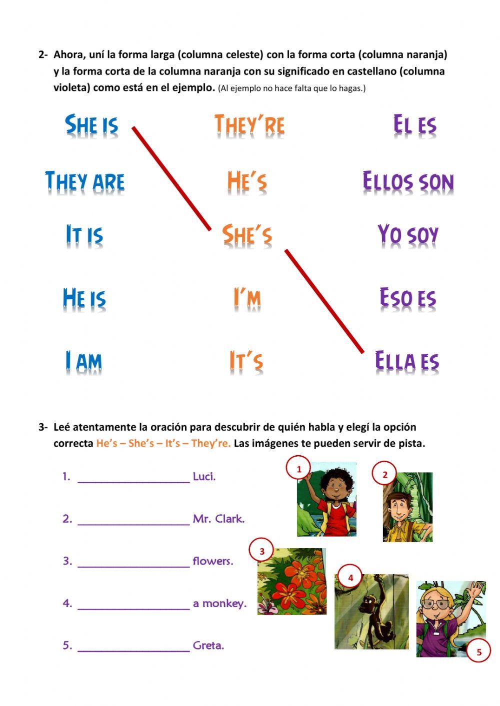 1° Año - Genaro Vocos 26-05 - Verbo To be - Adjetives 