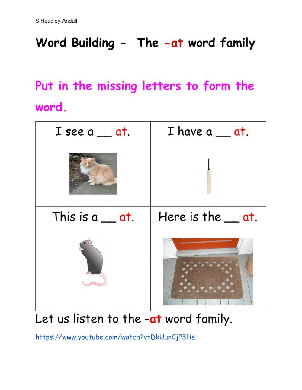 jolly phonics at family - reading