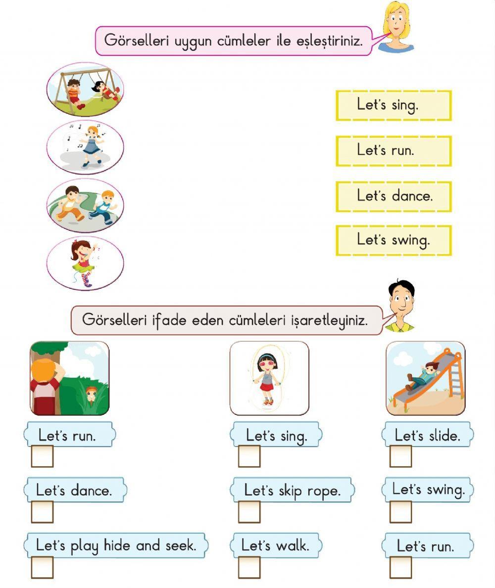 Unit 6 At the playground - Exercies 5