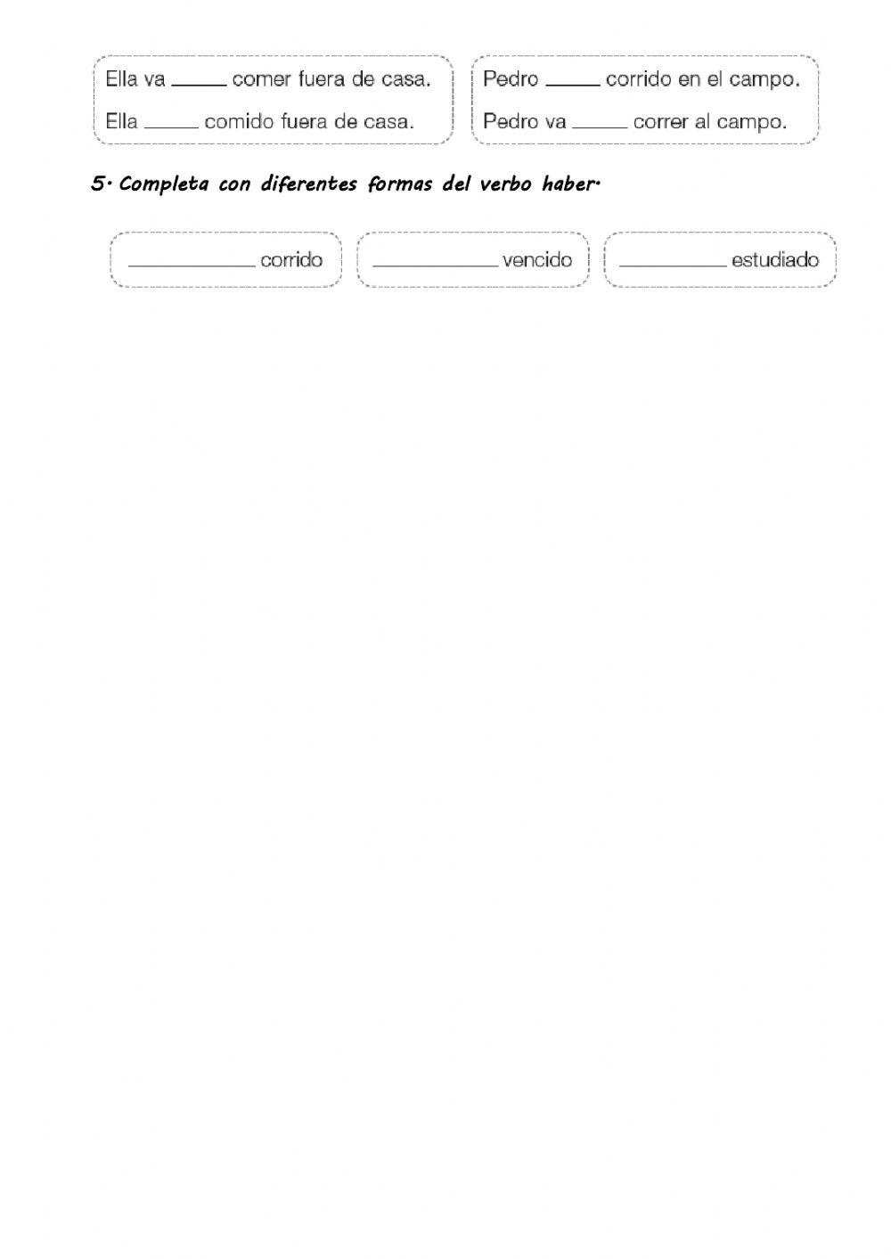 Repaso de ortografía